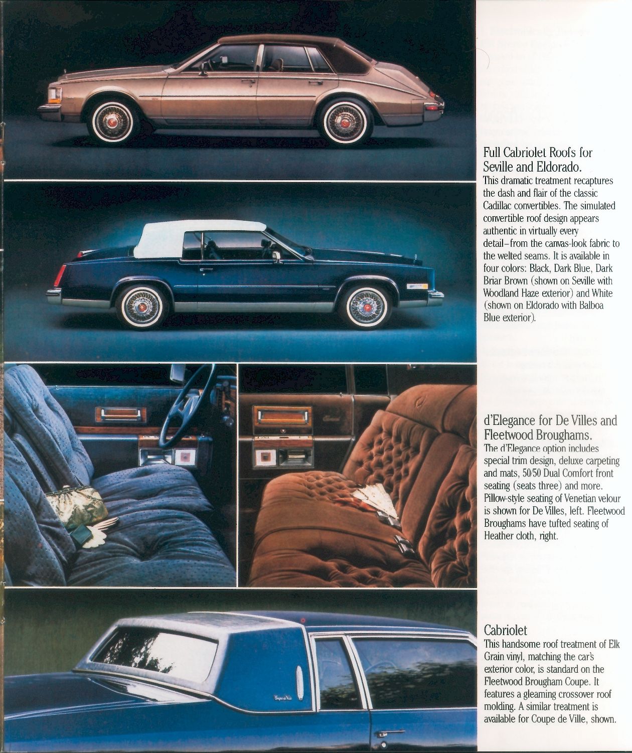 1983 Cadillac Brochure Page 5